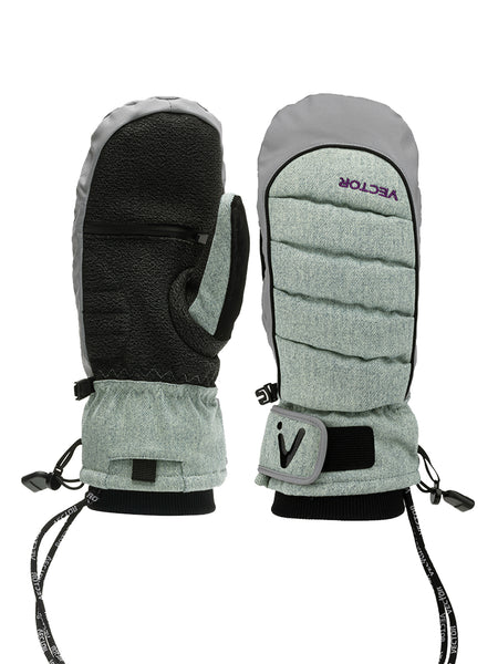snowboard mittens with wrist guards
