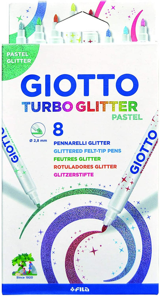 Giotto Turbo Maxi Super Washable 24 Large-Tip Felt Pens Set – ATALONDON