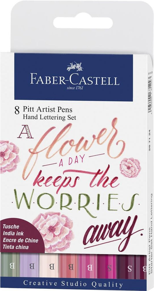 Faber-Castell Pitt Artist Pens - Studio Gift Box, Set of 24