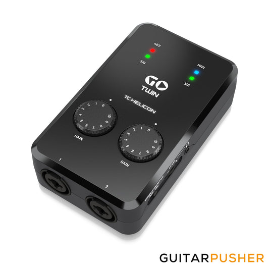TC Helicon GO XLR MINI Online Broadcast Mixer with USB/Audio Interface –  Guitar Pusher Verdana