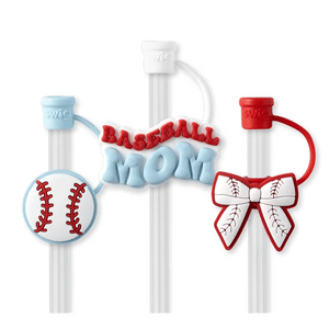 Home Run Straw Topper Set - Primrose Rags & Lace