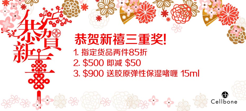 2018 Jan~Feb Chinese New Year Triple Offers