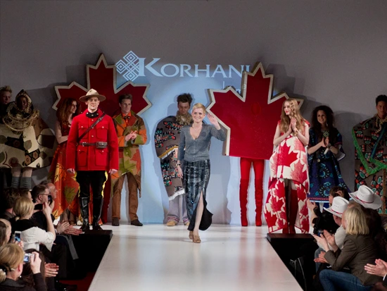 kirsten korhani at Toronto Fashion Week