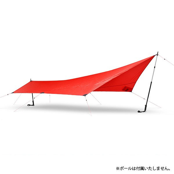 即納-96時間限定 HILLEBERG Tarp UL10 ◾️タープ エストニア製 赤