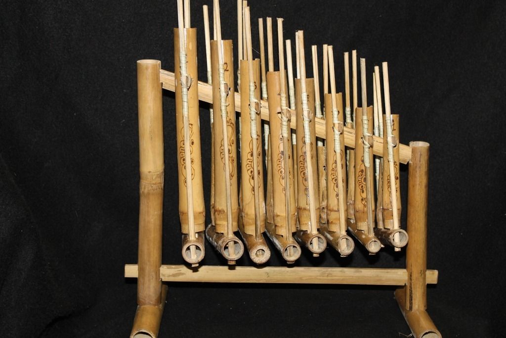 BAMBOO ANGKLUNG Rindik Gamelan Indonesian Musical Instrument - Acadia