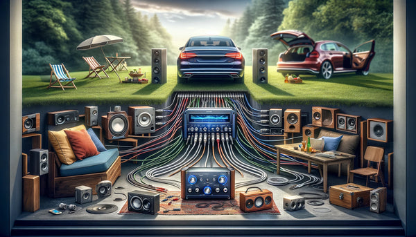 Can you use a car amplifier with built-in DSP for any audio system