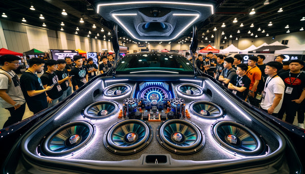 What makes an 8 inch subwoofer suitable for competition