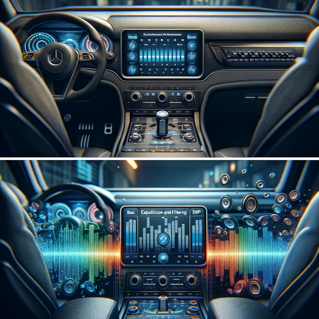 Equalization and Filtering in Car Audio DSP