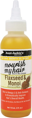 Aunt Jackie's Nourish My Hair Flaxseed & Monoi Oil