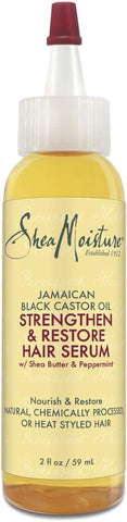 Shea Moisture Jamaican Black Castor Oil Strengthen Grow and Restore Hair Serum