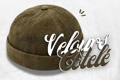 Bonnet Docker Vert en velours !