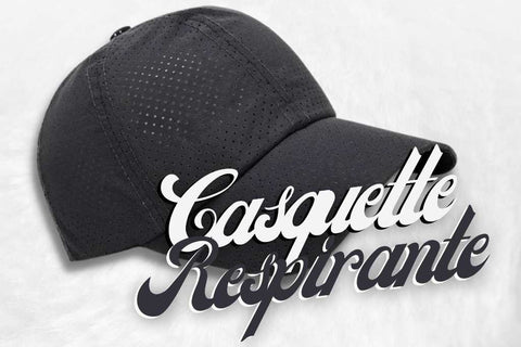 Casquette Respirante Sport grise.