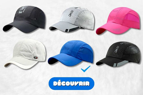 Collection casquette running.