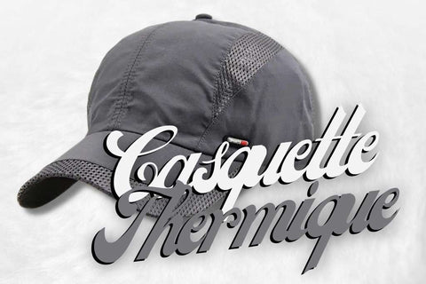 Casquette Trek thermique.