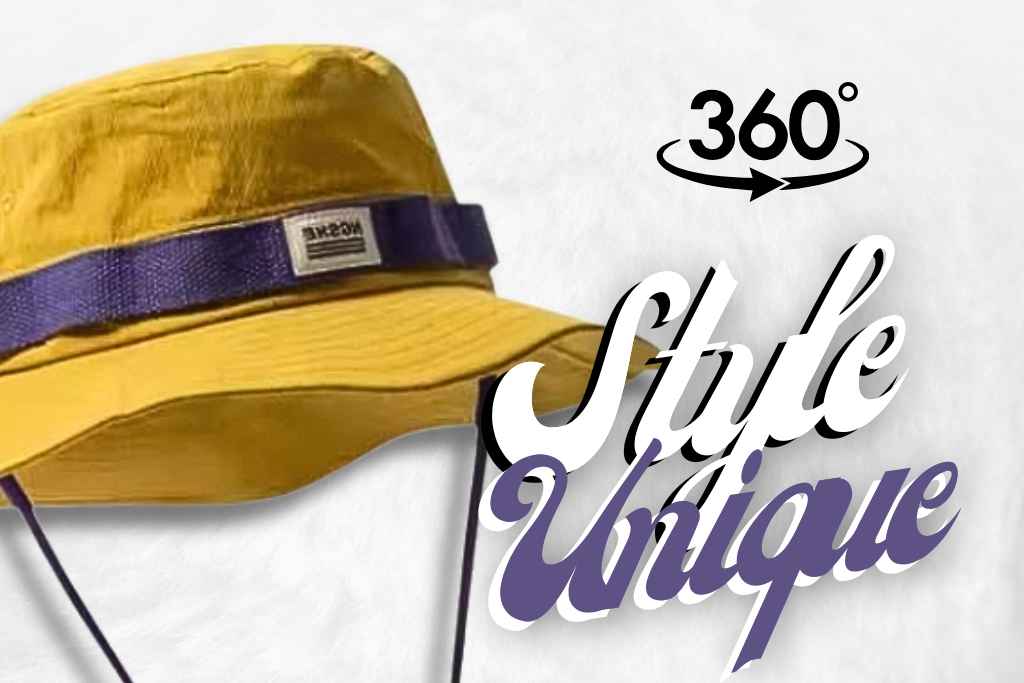 Chapeau Safari Jaune pour un style vraiment unique