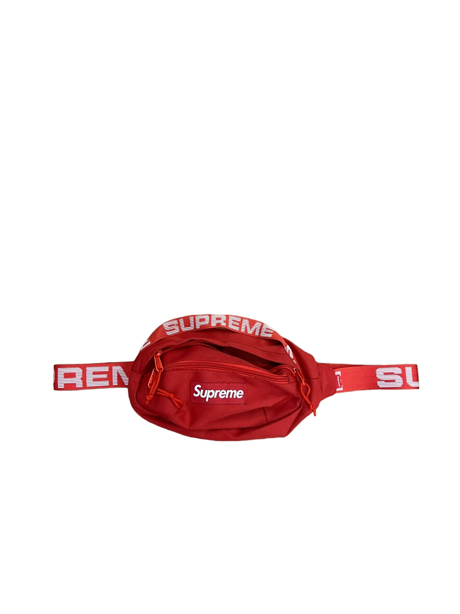 Supreme Waist Bag (SS18) Red Used