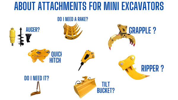 Mini Excavator Attachments Calgary