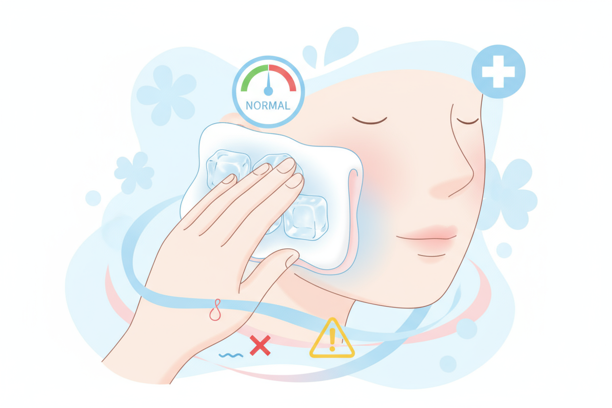 Every time you use it, you must operate according to the instructions. Do not flash the same area repeatedly to avoid skin discomfort. If the skin is slightly red after use, it is a normal phenomenon and can be relieved by appropriate cold compresses; if there is a serious allergy, etc., you must stop using it immediately and seek medical attention.生成一张相关的图但不要有产品样式的图