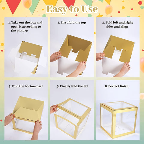 Party Clear Balloon Box