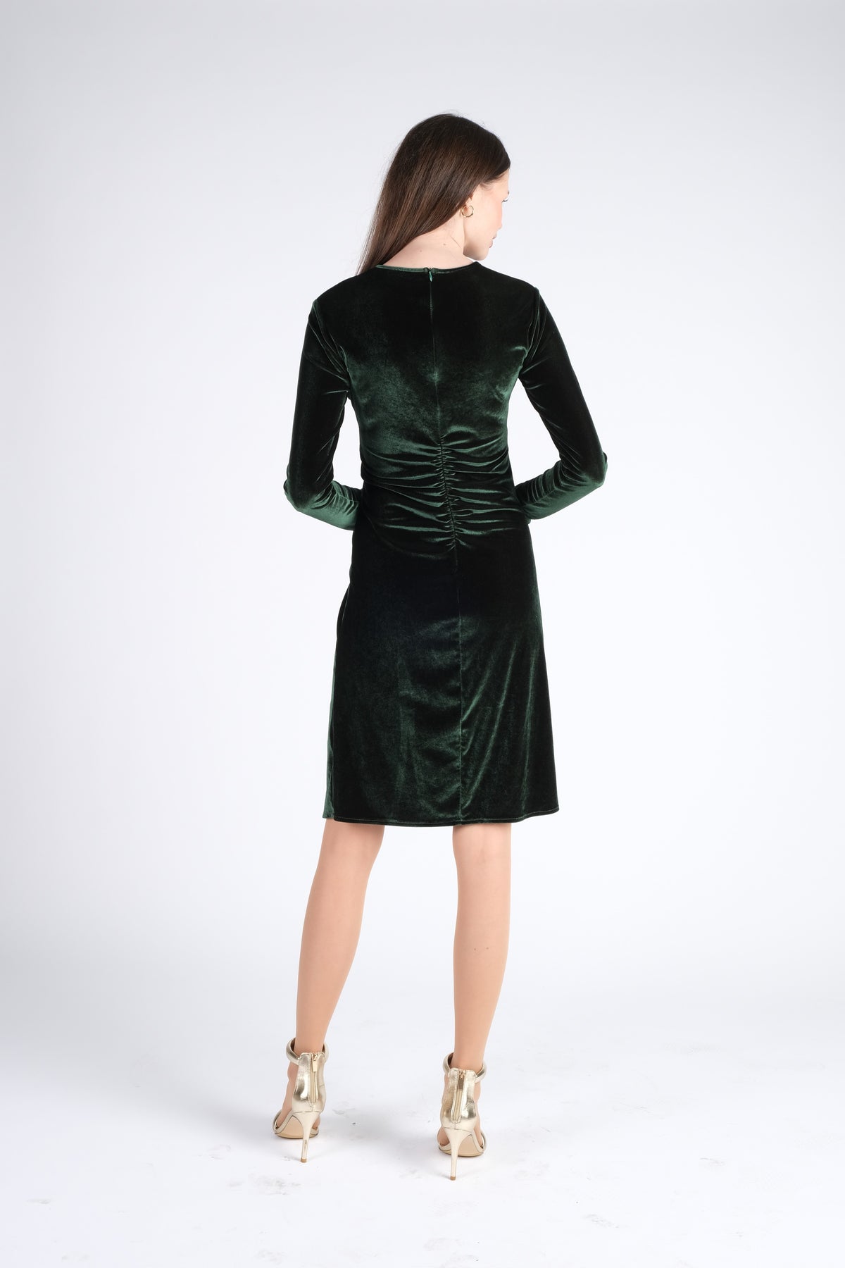 Midi Velvet Dress