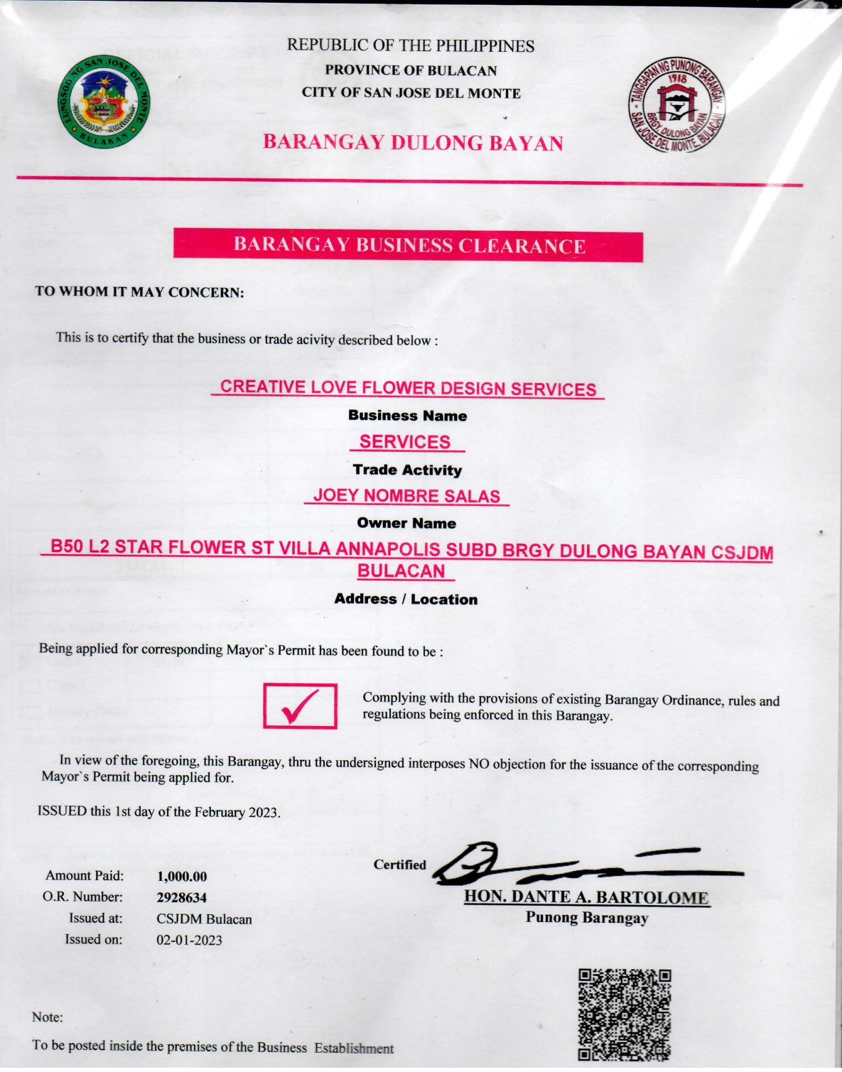 BARANGAY_BUSINESS_CLEARANCE