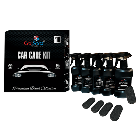 Black Car Care Kit