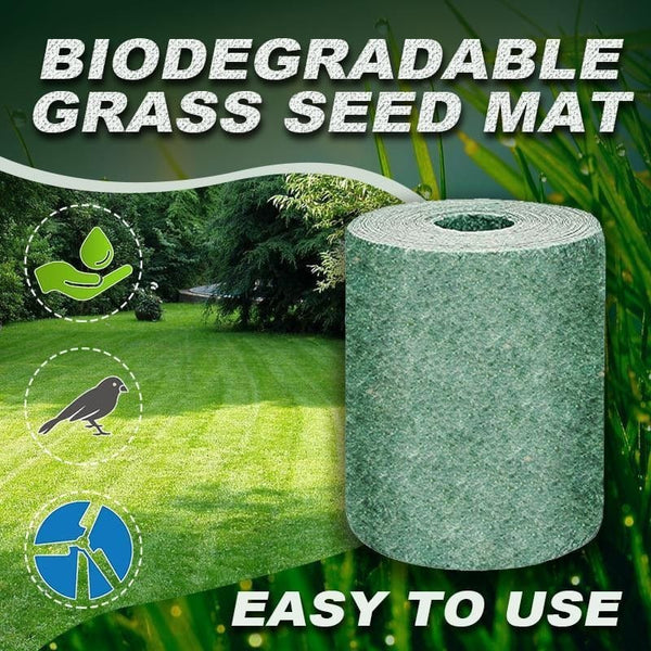 1Pcs Biodegradable Grass Seed Mat Garden Supplies - Ecart