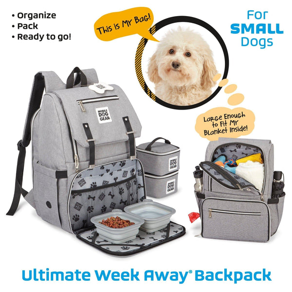 Mobile Dog Gear Ultimate Week Away Backpack - Ecart
