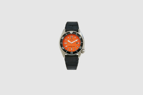Orange Seiko Automatic 150M Dive Watch – Foundwell