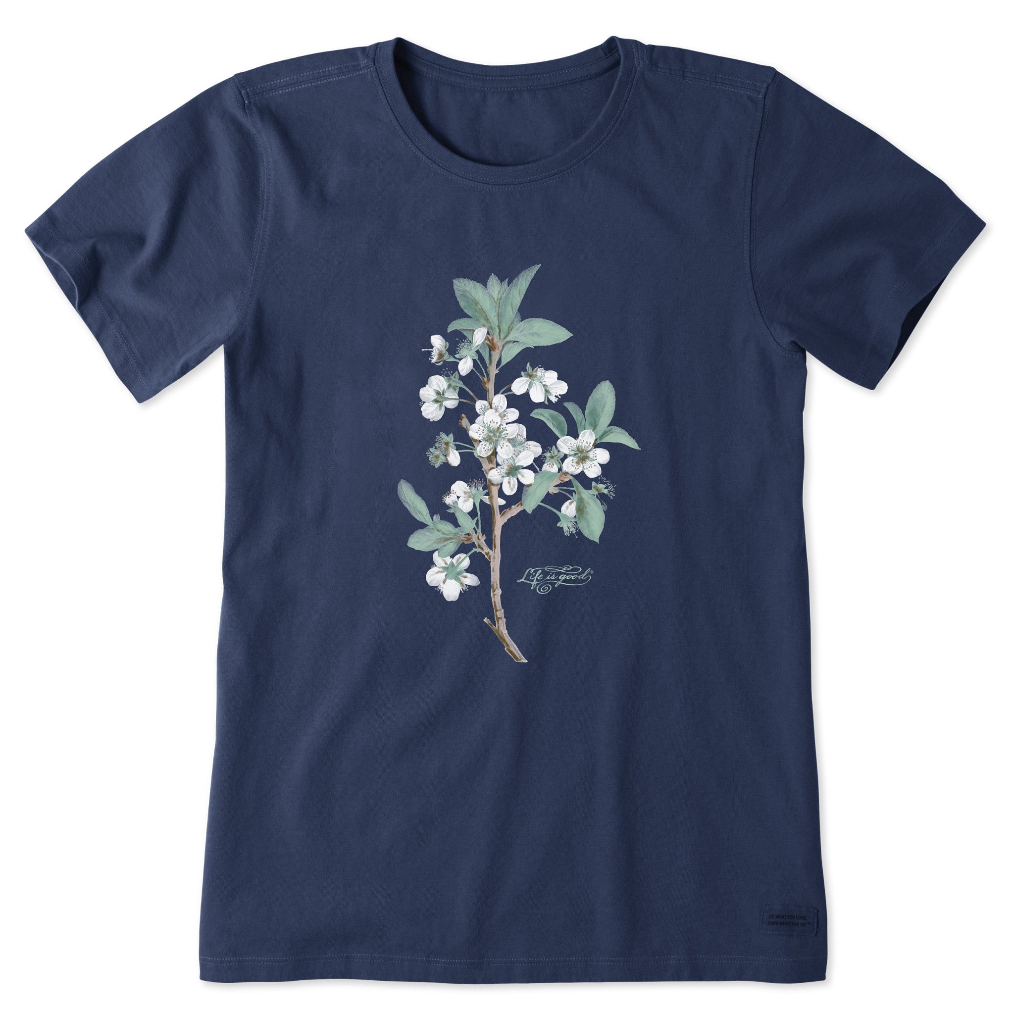 Product image for "Women's Antique Plum Blossom Painting Short Sleeve Tee" ||103315_1