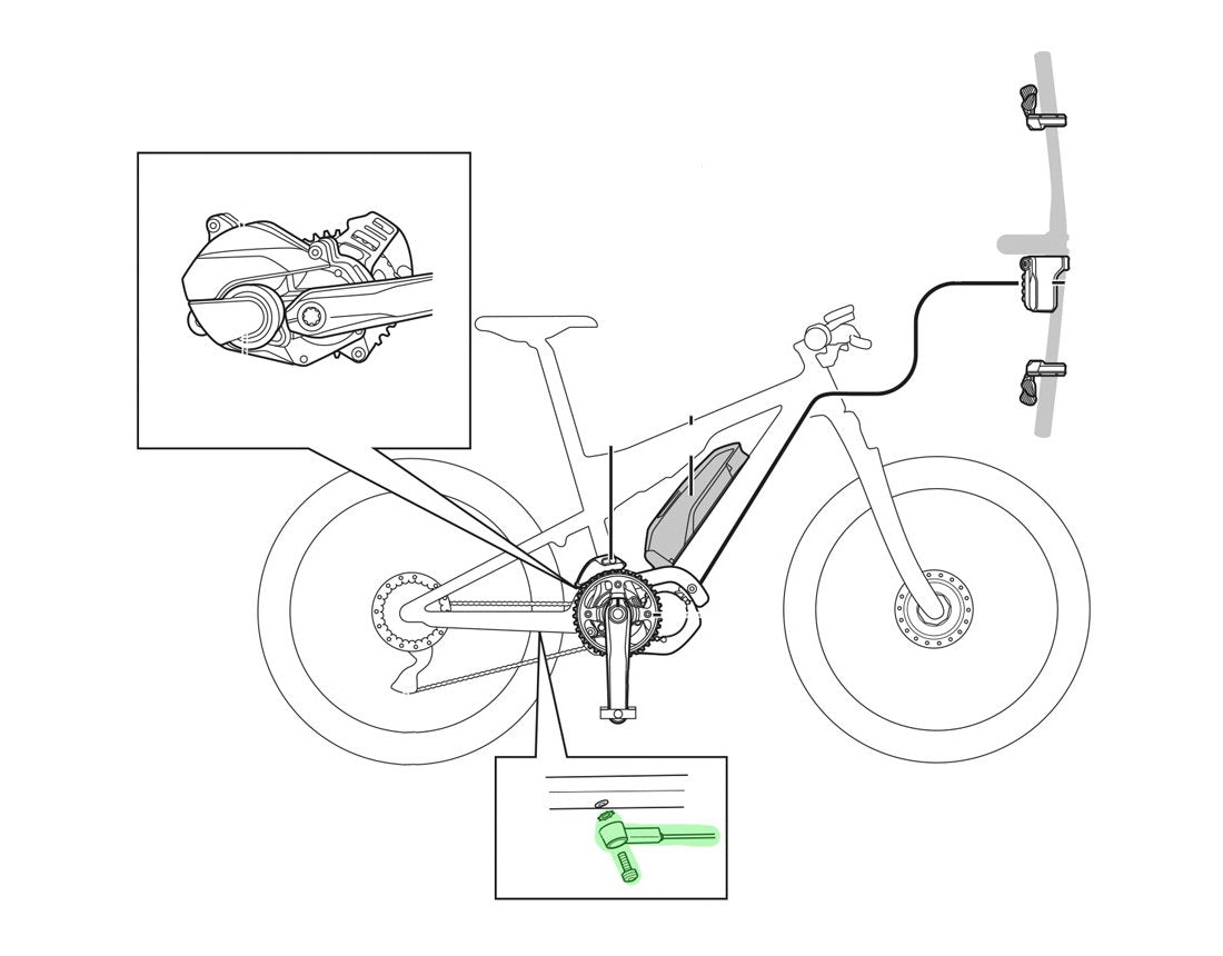 bicycle speed sensor