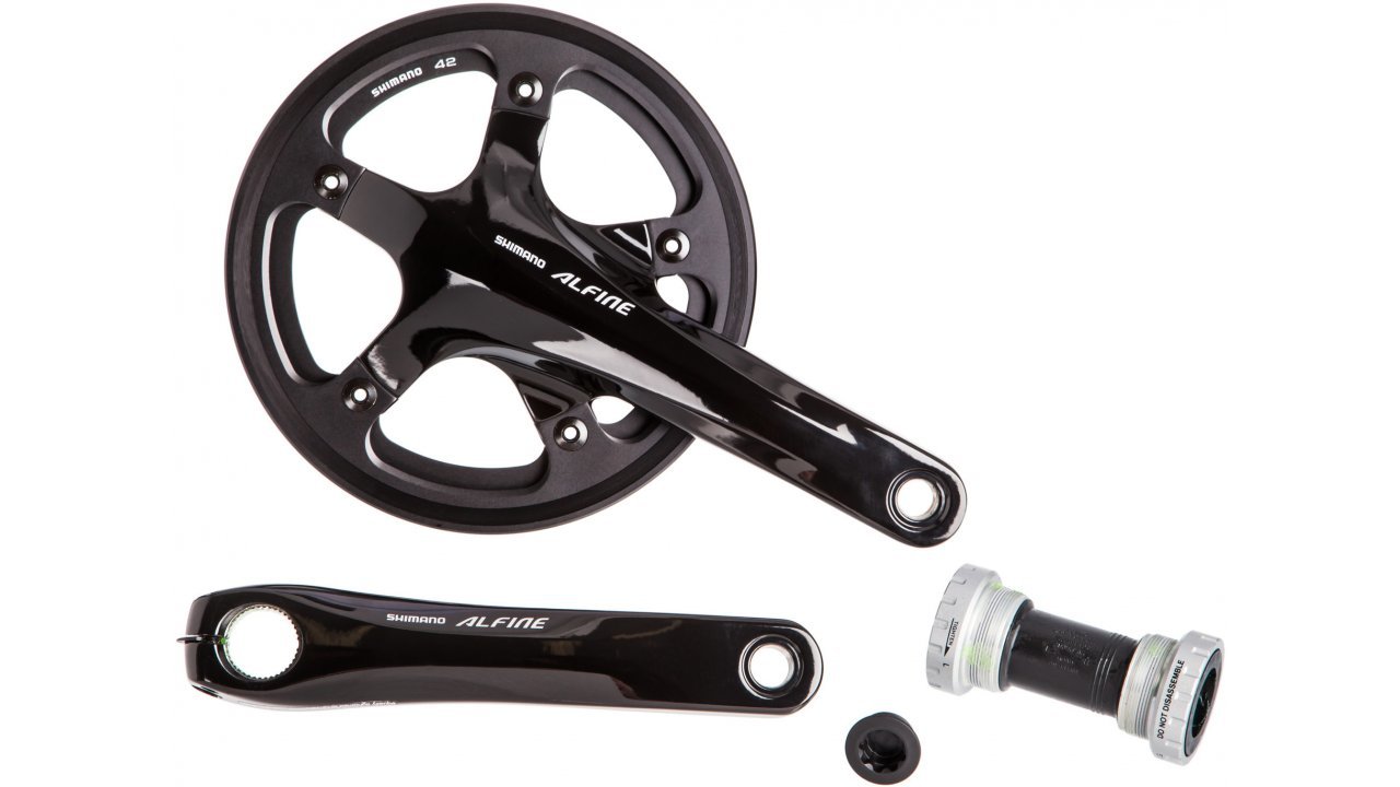 shimano single crankset