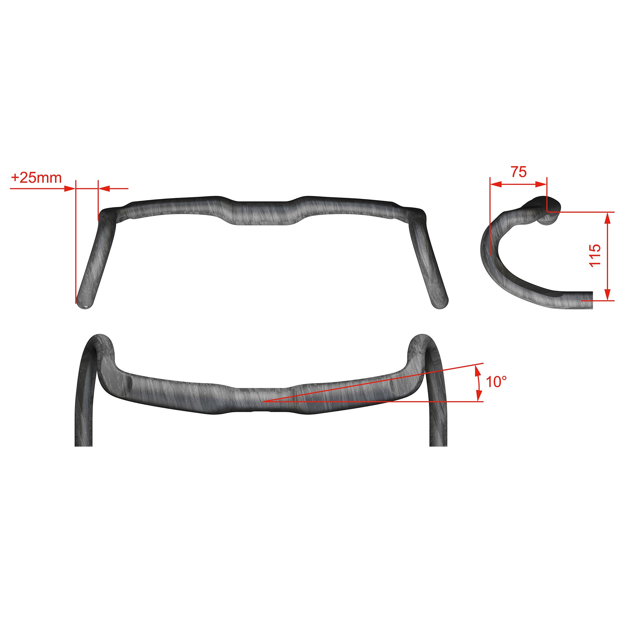 fsa carbon handlebar