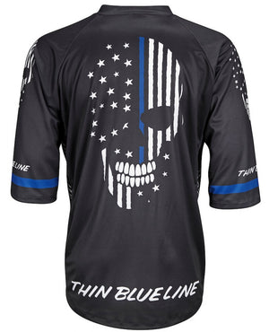 thin blue line cycling jersey