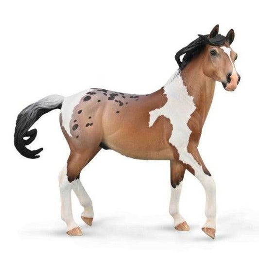 CollectA Half Arabian Stallion Dapple Grey - Deluxe 1:12 Scale