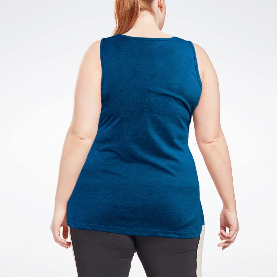 Bliksem Registratie As Plus Size Tank Tops for Women-Navy Blue丨Moon Wood