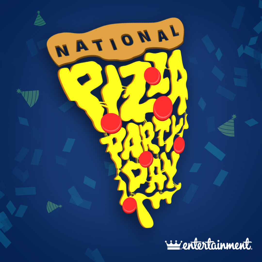 National Pizza Party Day Social Post Entertainment Coupon Book 