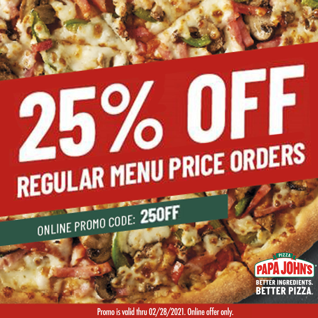 Papa John's Solo Social Post Entertainment Coupon Book