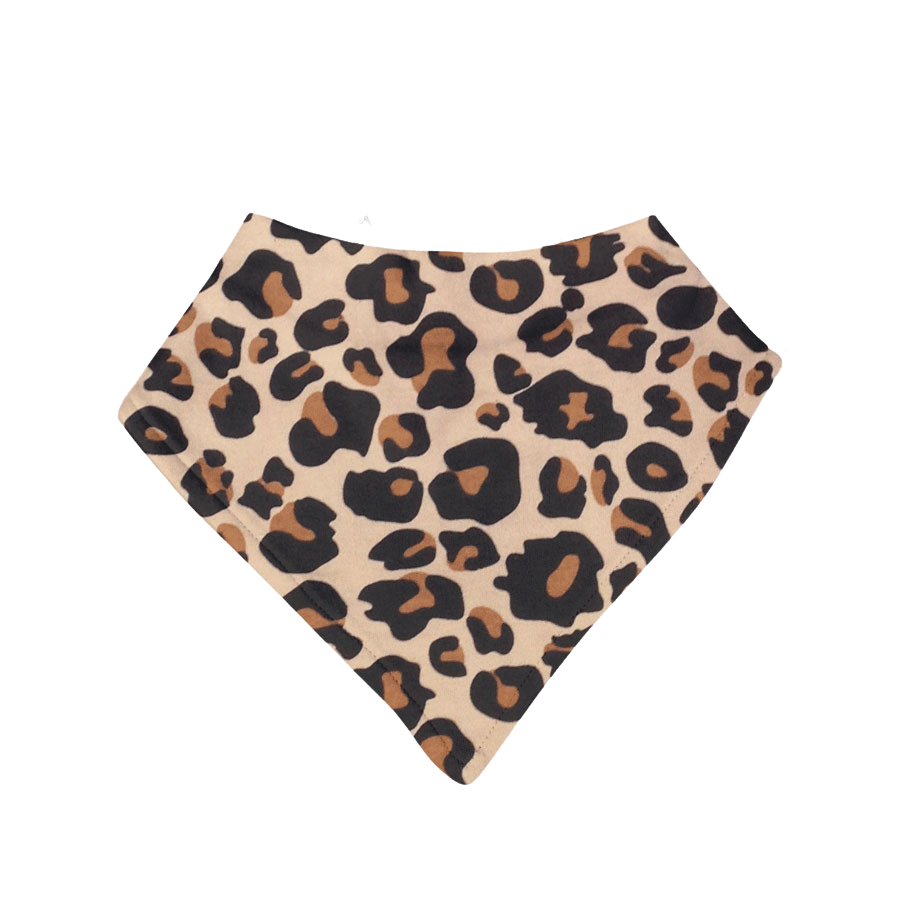 Leopard Bandana Bib – Cozy Clothing Company