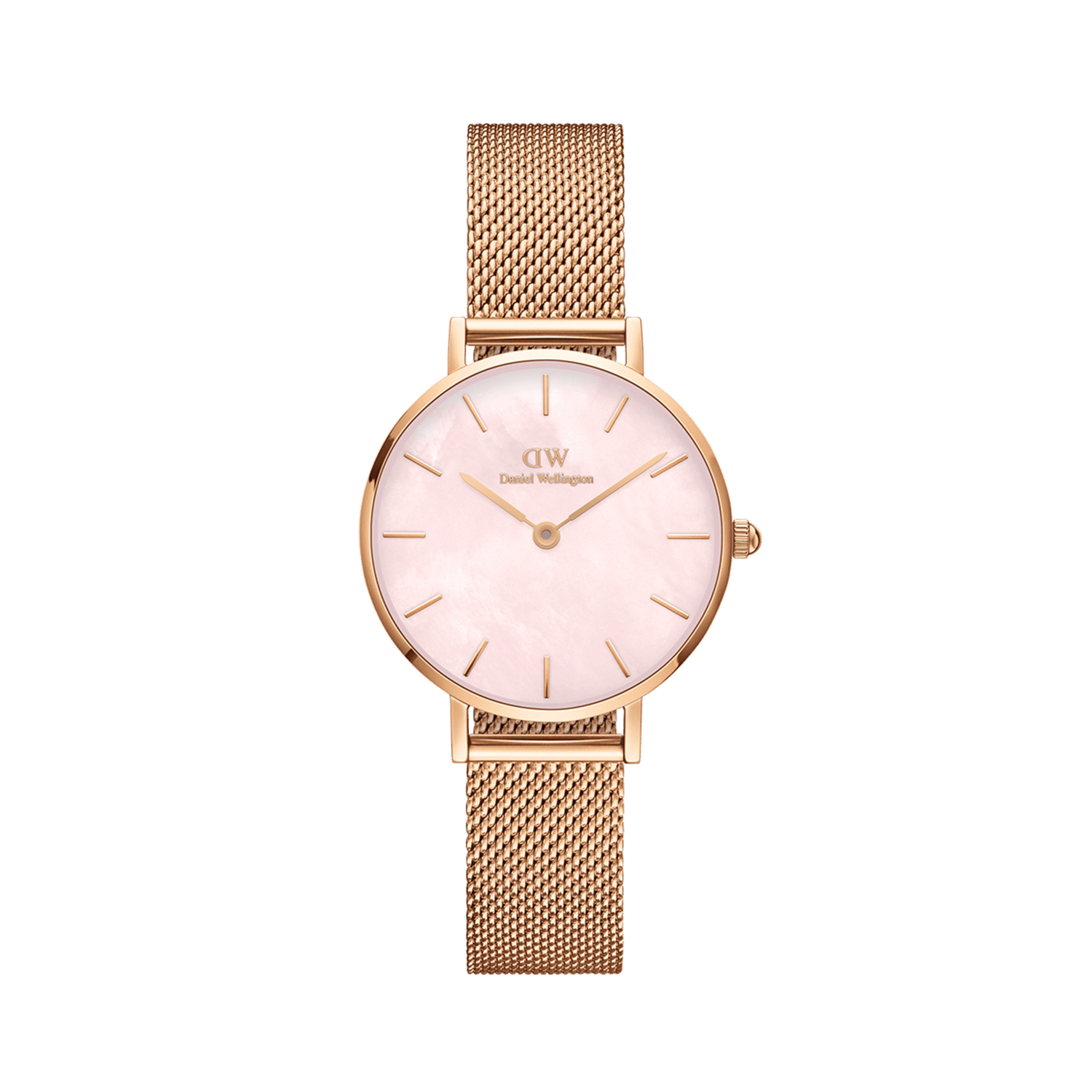 Petite Melrose - Women's watch in Rose Gold & White| DW