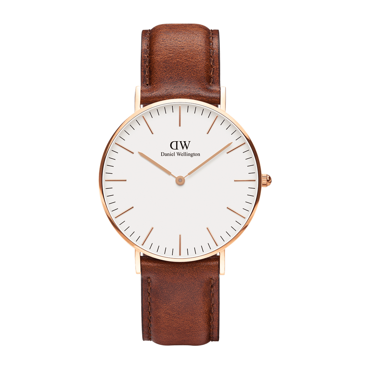Iconic Link Unitone - Rose Gold watch - 28mm | DW