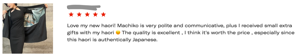 machiko kimono reviews