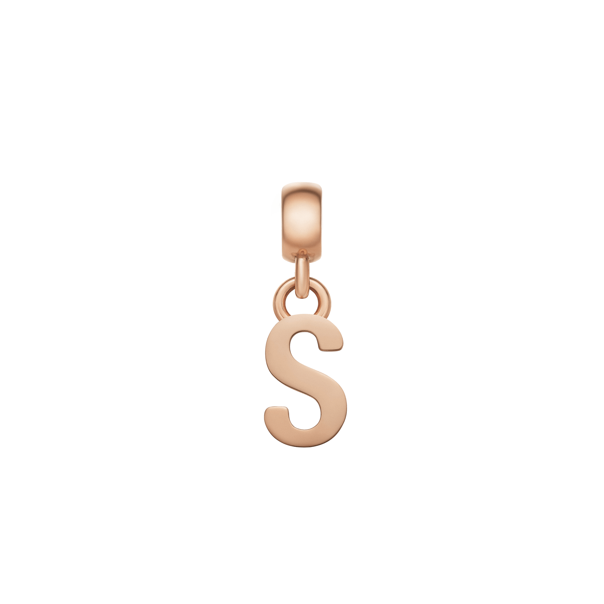 Bilde av Daniel Wellington Dw Charm Letter S Rose Gold