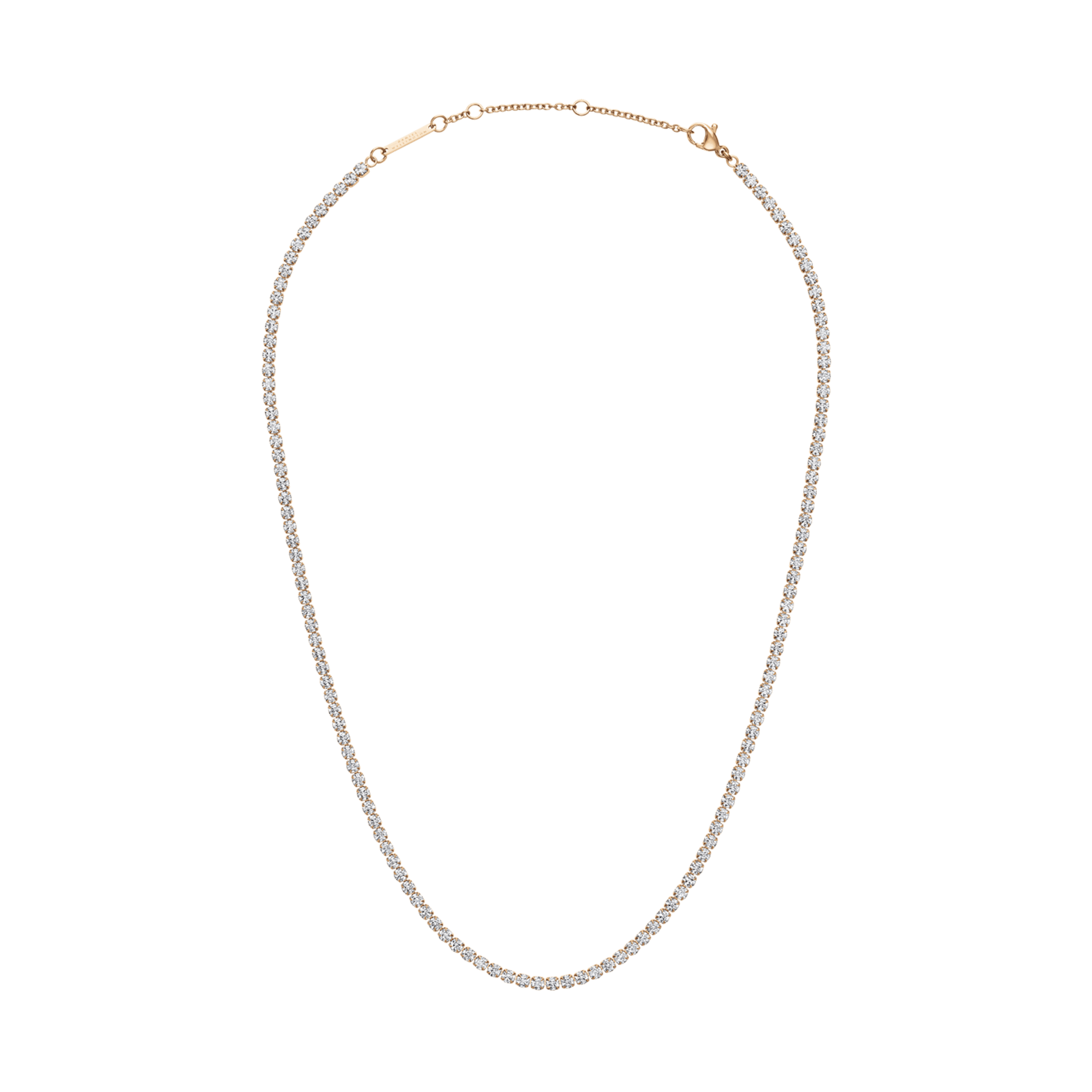 Bilde av Daniel Wellington Dw Classic Tennis Necklace 40-44 Cm Rose Gold