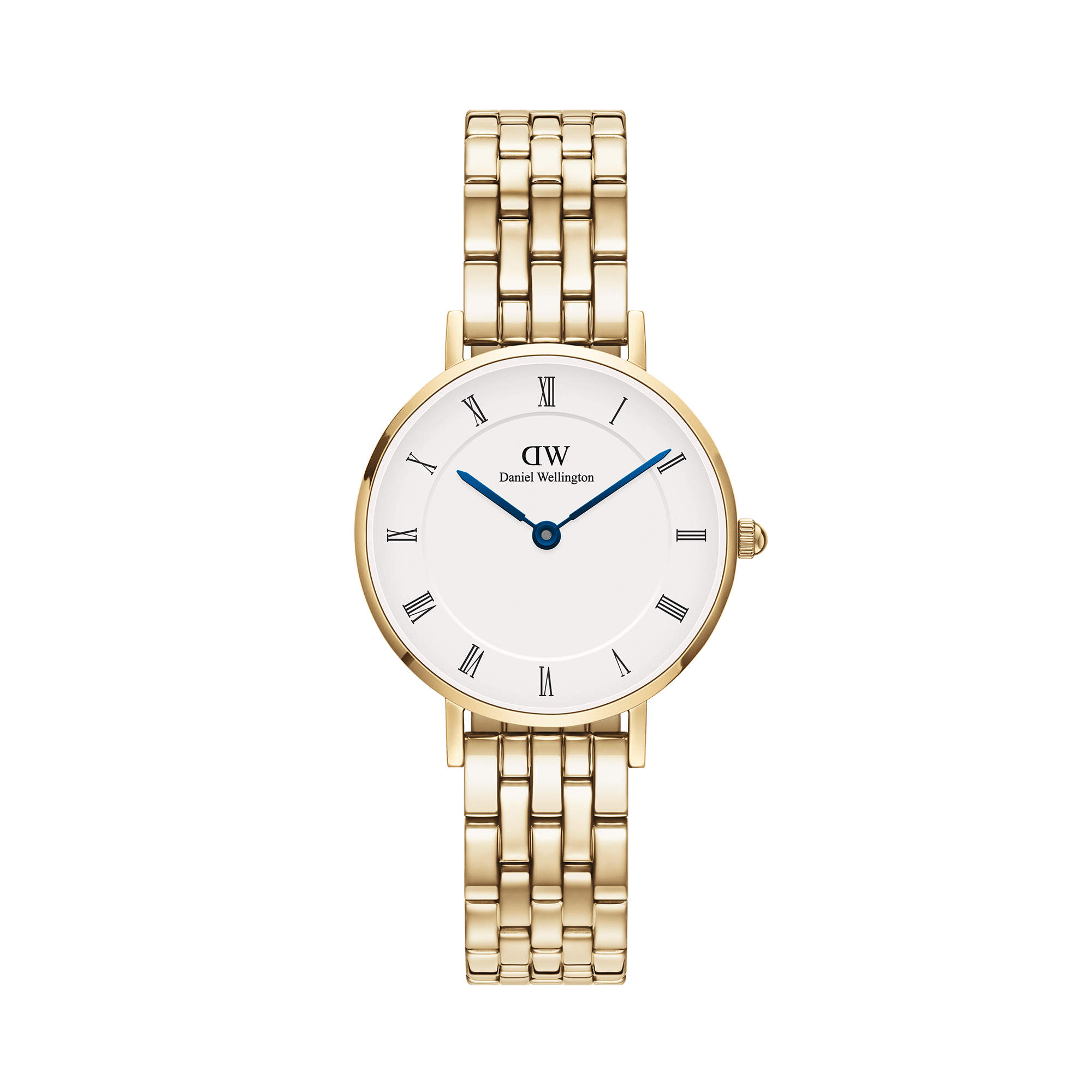 Bilde av Daniel Wellington Dw Watch Petite Roman Numerals 5-link Gold 28mm