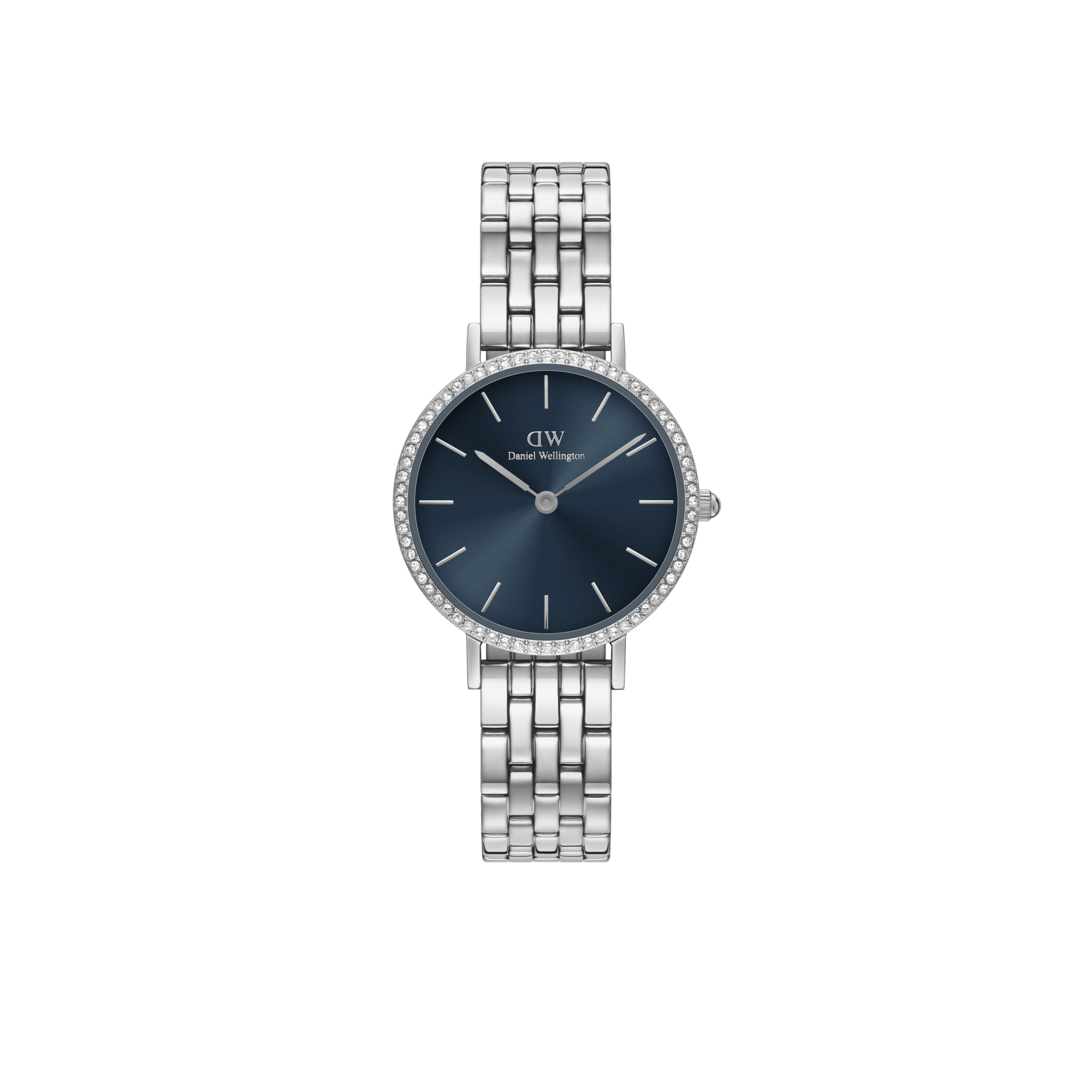 Bilde av Daniel Wellington Dw Watch Petite Lumine Bezel 5-link Arctic S 28mm Silver