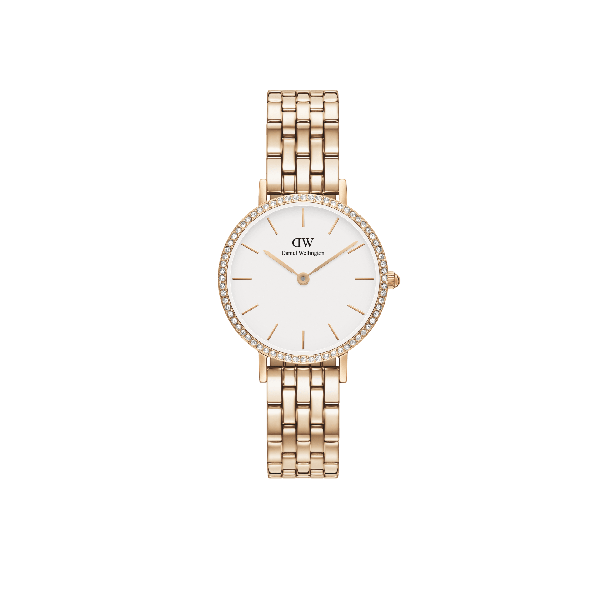 Daniel Wellington Petite Lumine Bezel 5-Link Melrose