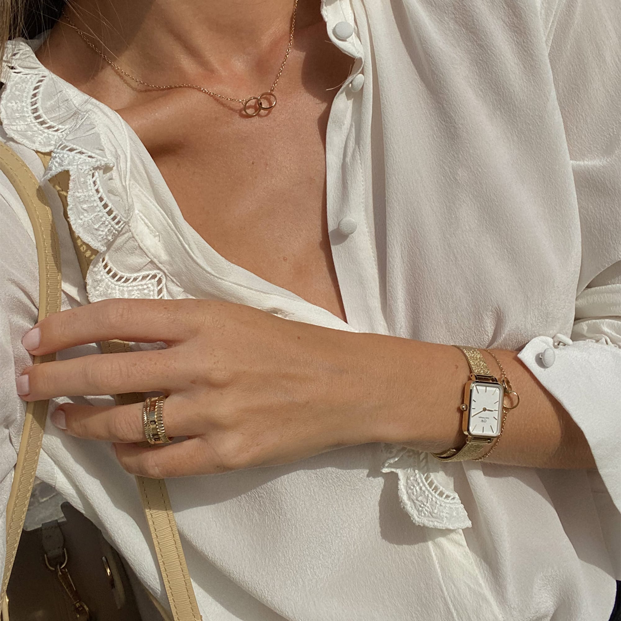 Jewellery - Elan Unity bracelet in rose gold - 165mm | DW