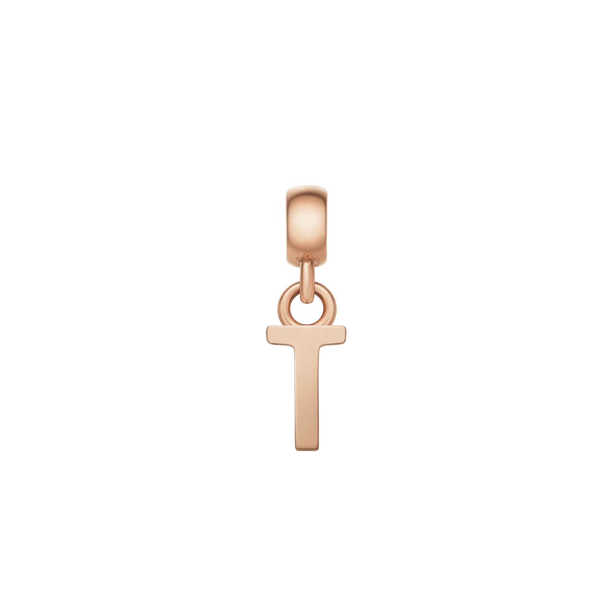 Bilde av Daniel Wellington Dw Charm Letter T Rose Gold