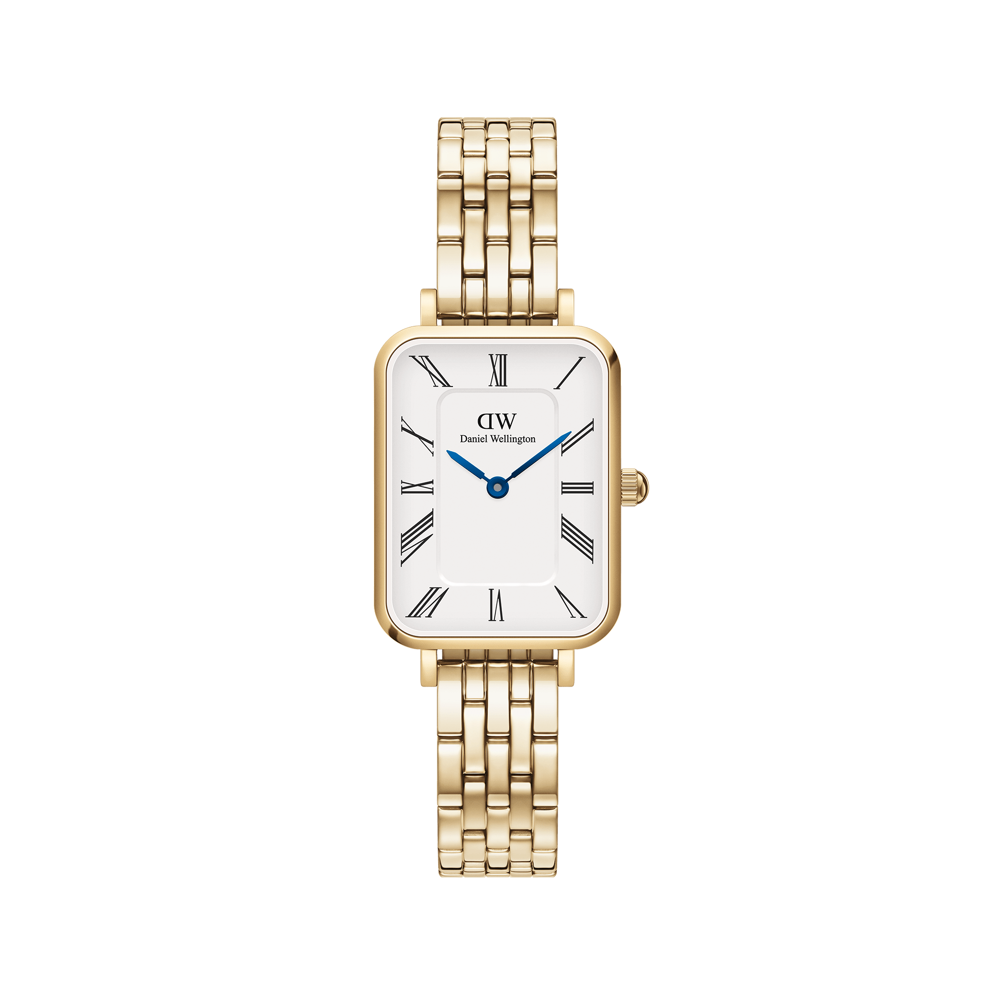 Bilde av Daniel Wellington Dw Watch Quadro Roman Numerals 5-link Gold 20x26mm